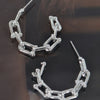 Chain Hoop Earrings