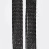 Rhinestone Curtain Drop Earrings