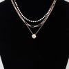 Multi Pendant Link Chain Necklace