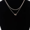 Interlinked Ring Chain Necklace
