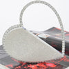 Heart Shape Rhinestone Bag