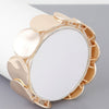 Shiny Flat Disc Plate Bracelet