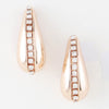 Rhinestone Tear Drop Earring