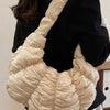 Quilted Nylon Padded Crossbody Bag