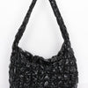 Quilted Metallic Padded Crossbody Bag