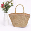 Faux Straw Sunshine Tote