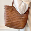 PVC Braided Tote Bag