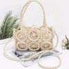 Faux Straw Multi Round Handmade Crossbody Bag