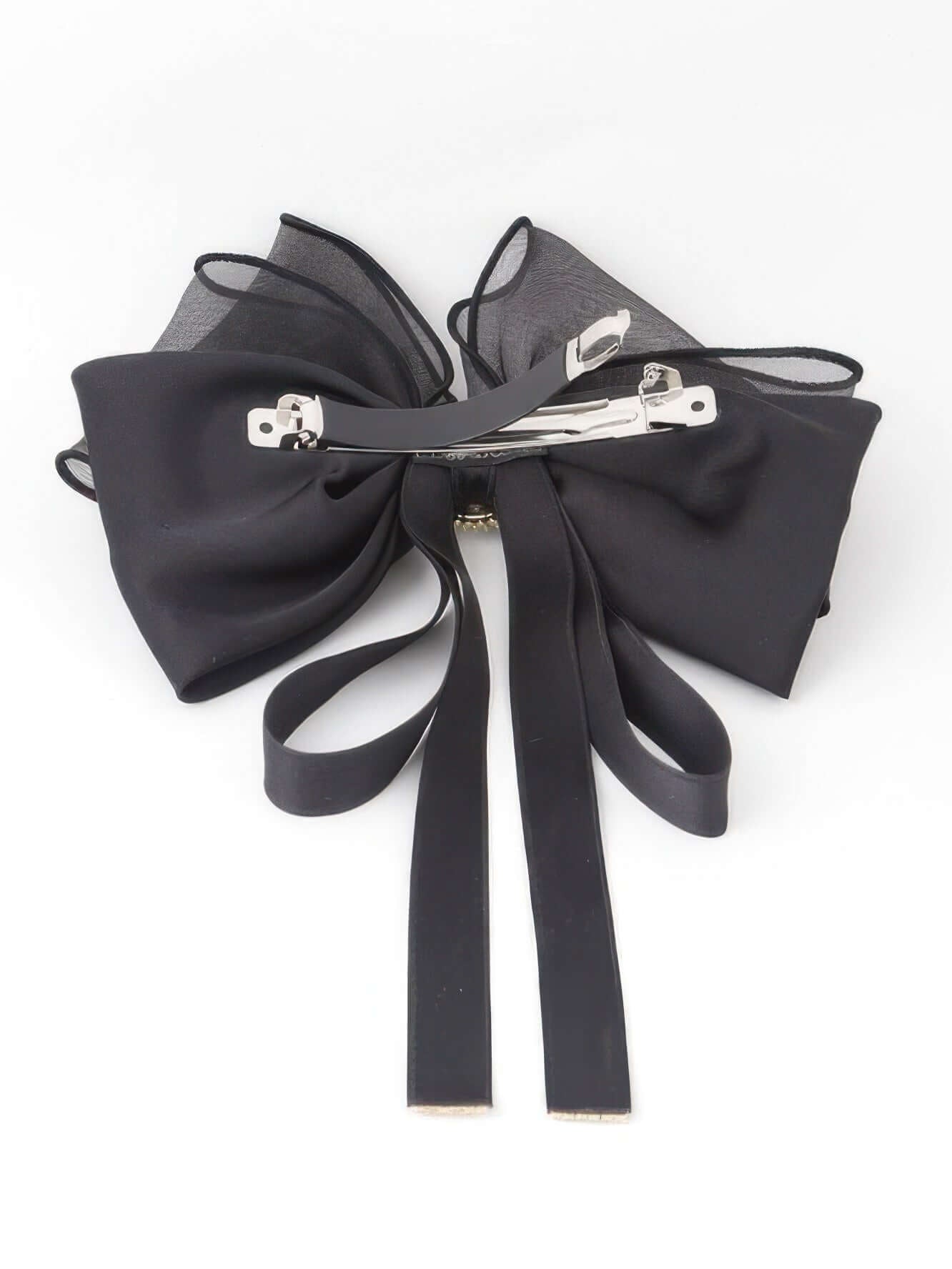 Pendant Ribbon Hair Clip Solo