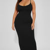 The Zuri Ribbed Mermaid Cami Dress, Plus Size