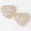 Luxury Double Heart Stud Earrings