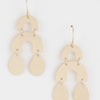 Double Arch Teardrop Earrings