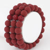 Glitter Clay Bead Bracelet