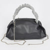 Faux Leather Shoulder Bag