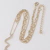 Jeweled Snake Pendant Necklace