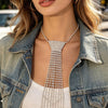 The Margaux Tie Drop Necklace