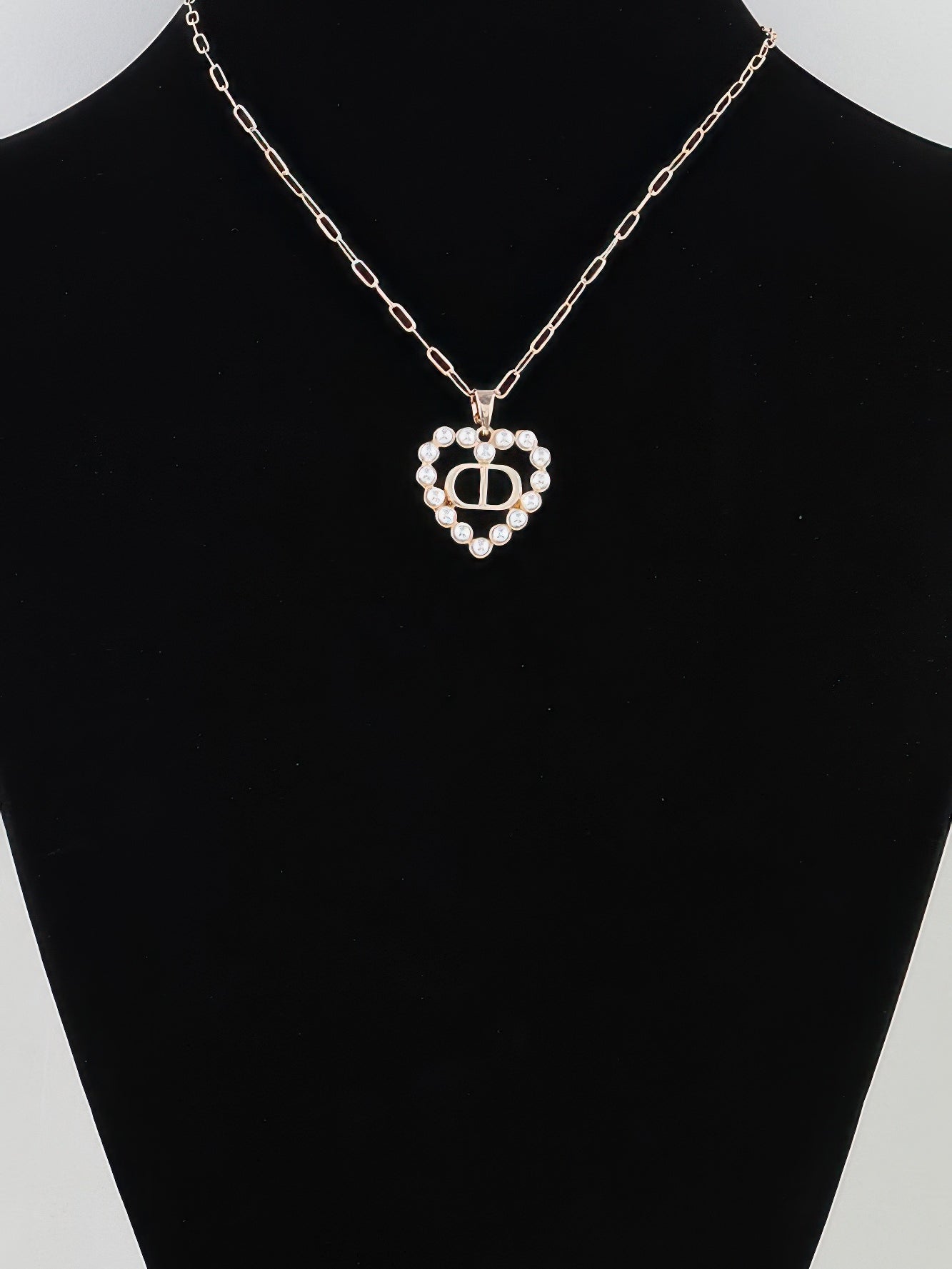 The Elodie Lariat Necklace – hammered teardrop lariat necklace, view 2
