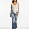 The Riot Stack Flare Jean