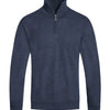 Mens Knit Quarter Zip Sweater
