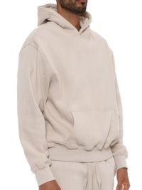 Premium Cotton Blend Hoodie in a relaxed fit, ideal for comfort and casual style.