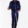 Mens Velour Track Jacket And Track Pant Set