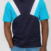 Mens Color Block Short Sleeve Tshirt