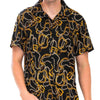 Mens String Bead Status Button Down