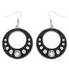 Western Oval Concho Earrings