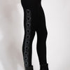 Mouse Ears Crystal Studded High Waisted Leggings