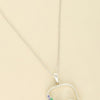 Sheep Open Arch Pendant Chain Necklace