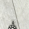 Western Jeweled Bubble Pendant Necklace
