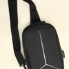 Sling Bag With Usb Charging Port & Password Lock