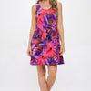 Print Sleeveless Tank Dress