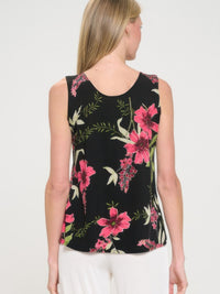 BNS print sleeveless tank top featuring a floral design, perfect for warm weather and casual outings.