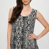 Hit Print Sleeveless Tank Top