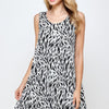 Plus Size BNS Print Missy Tank Dress