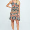 Print Short Tank Dress