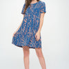Hit Print Missy Dress