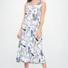 BNS Print Tank Long Dress
