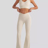 The Cleo Criss-Cross V-Neck Tank & Legging Set