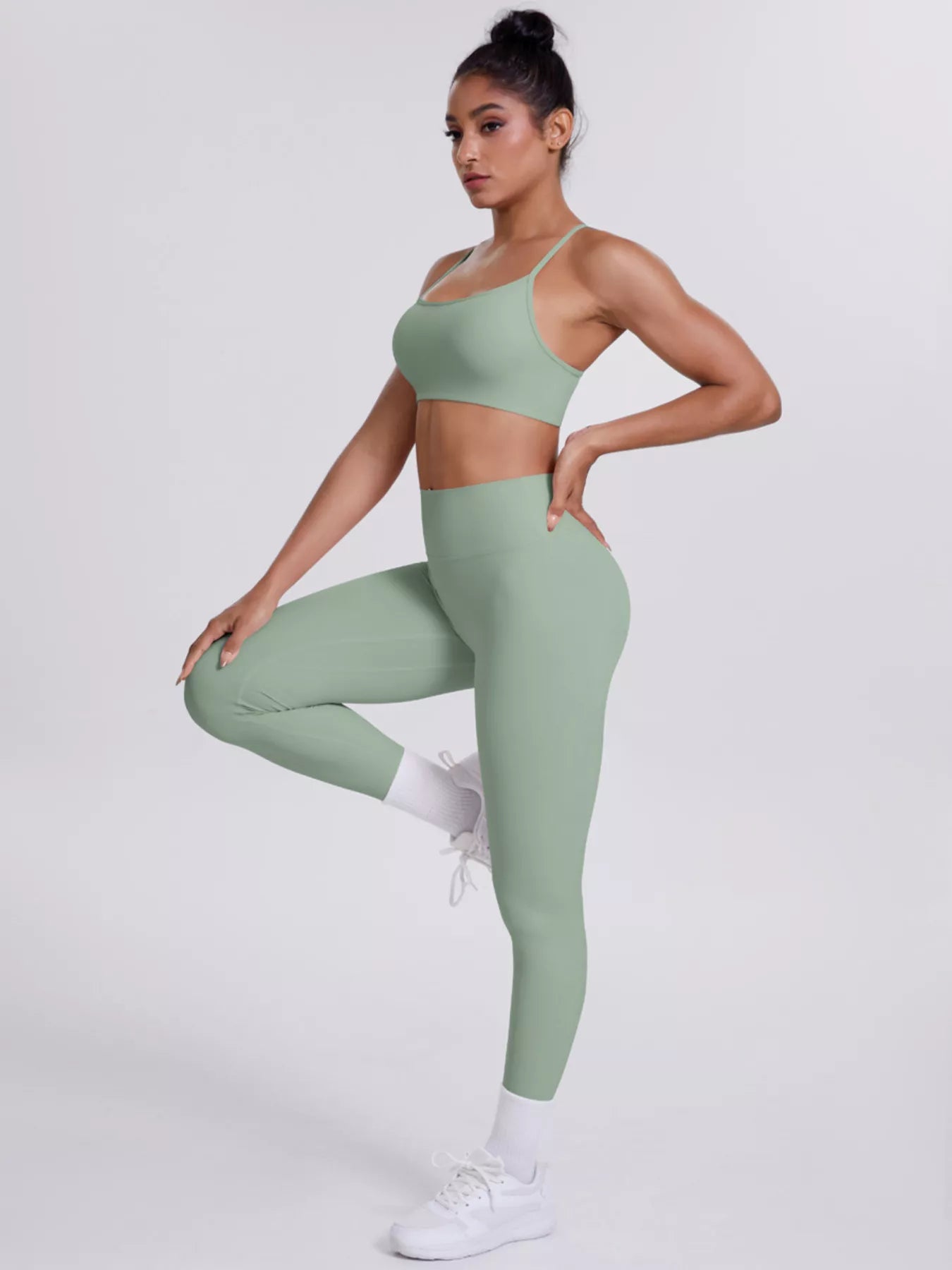 The Lucia Criss-Cross Cami & Legging Set