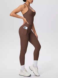 The Lucia Soft Halter Cami & Legging Set