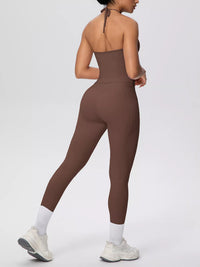 The Lucia Soft Halter Cami & Legging Set
