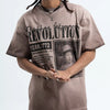 Men's Revolution Graphic Oversized T-Shirt