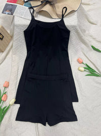 The Poppy Scoop Cami & Short Set