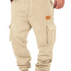 Men's Full Size Drawstring Cargo Jogger Pants Plus Size
