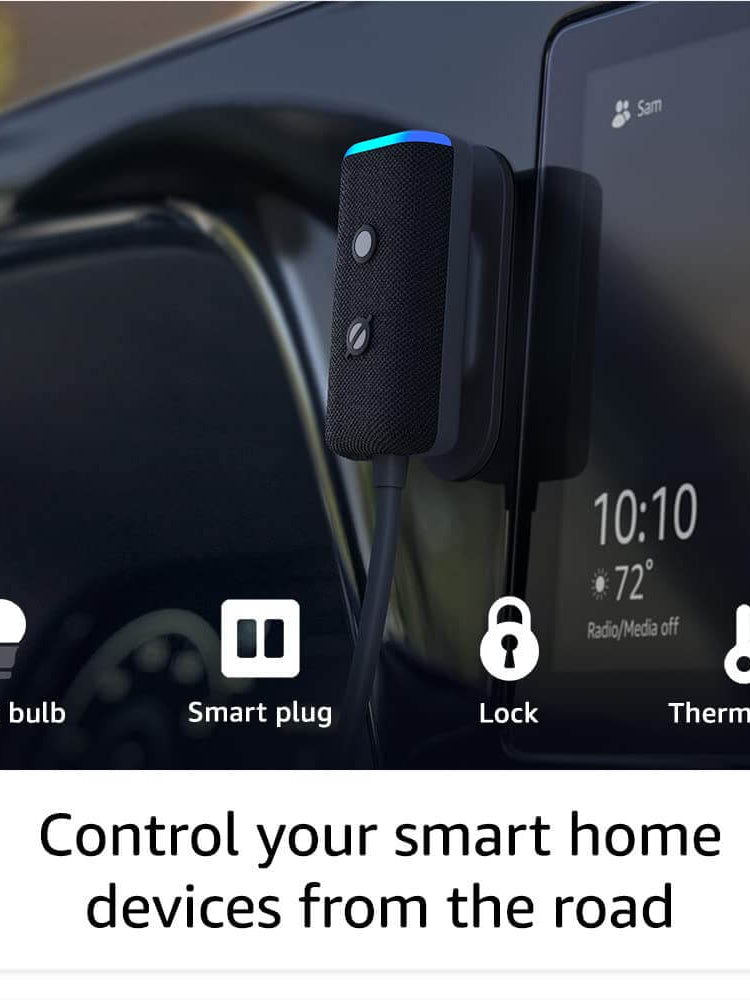 Control smart home devices on the go with voice commands using the newest Amazon Echo Auto.