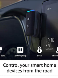 Control smart home devices on the go with voice commands using the newest Amazon Echo Auto.