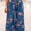 Floral Wide Leg Jeans