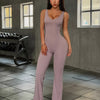 The Avery Sleeveless Flare Jumpsuit